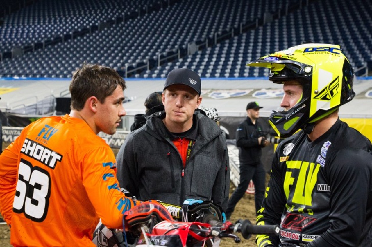 All of the racers we saw at the Supercross event at Ford Field