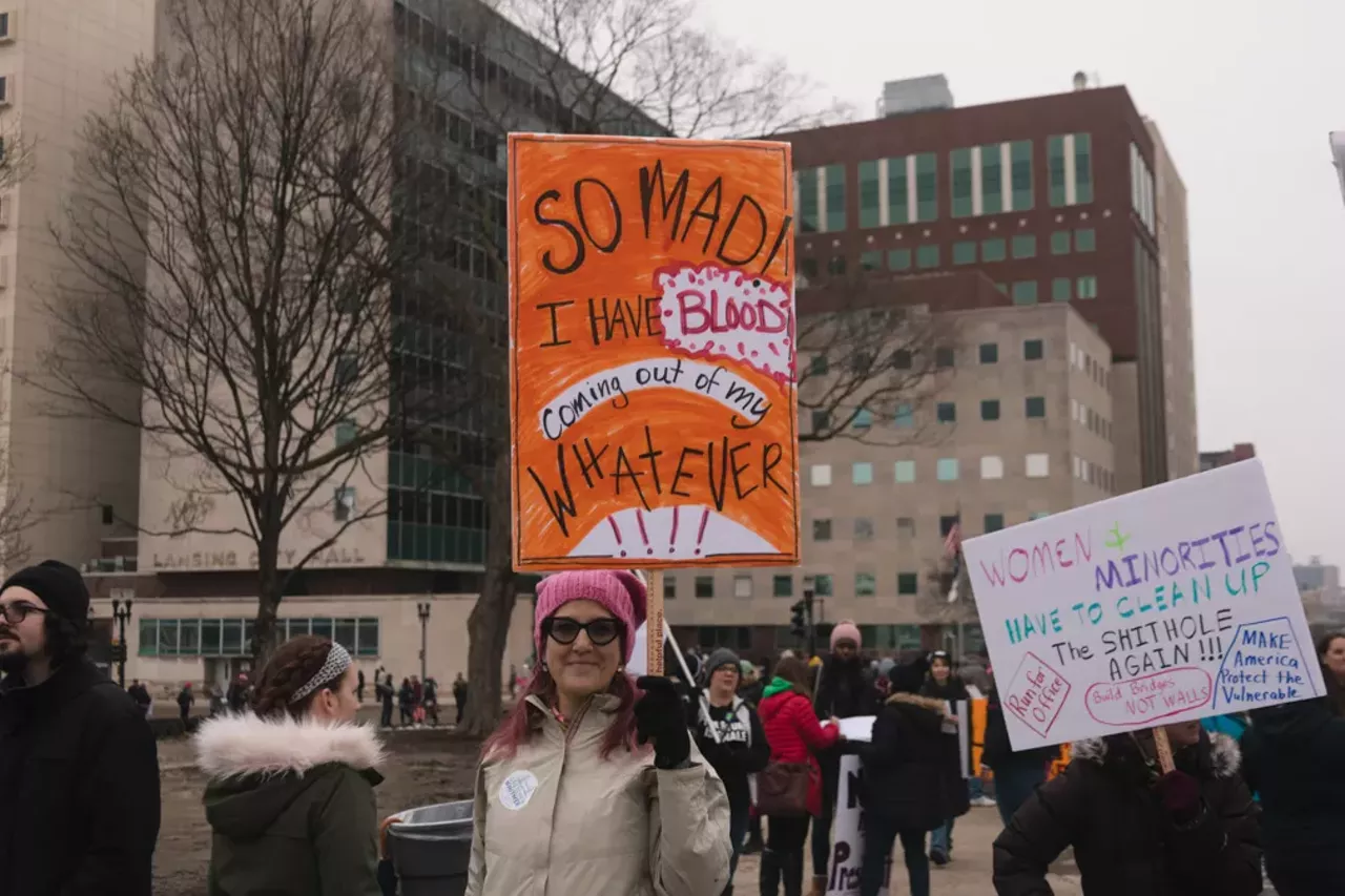 Image: All the amazing posters we saw at the 2018 Lansing Women's March