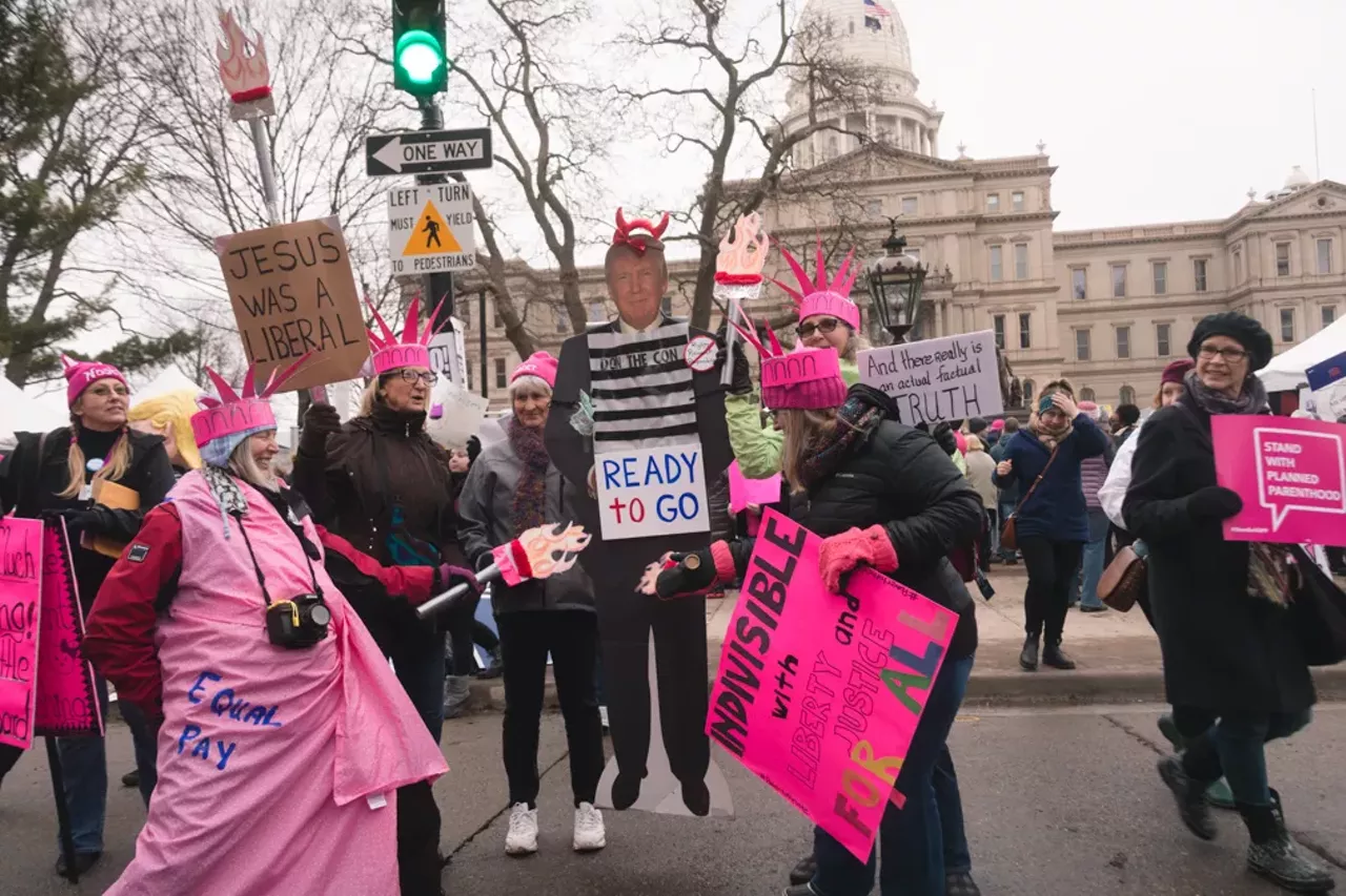 Image: All the amazing posters we saw at the 2018 Lansing Women's March