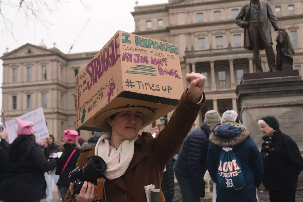 Image: All the amazing posters we saw at the 2018 Lansing Women's March