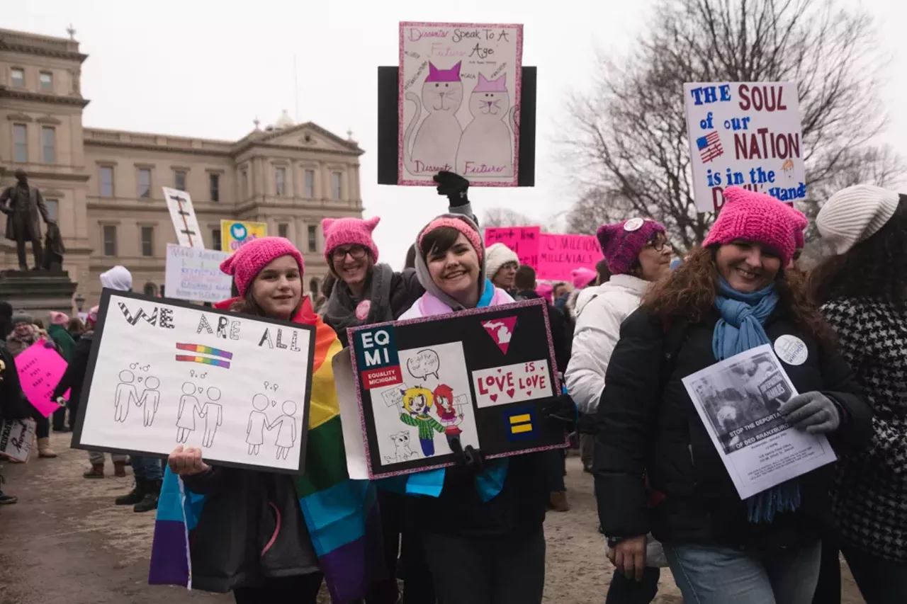 Image: All the amazing posters we saw at the 2018 Lansing Women's March