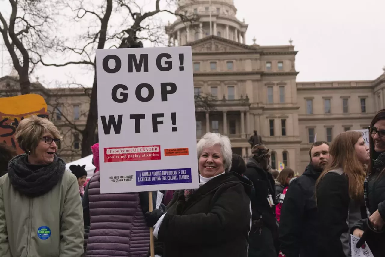 Image: All the amazing posters we saw at the 2018 Lansing Women's March