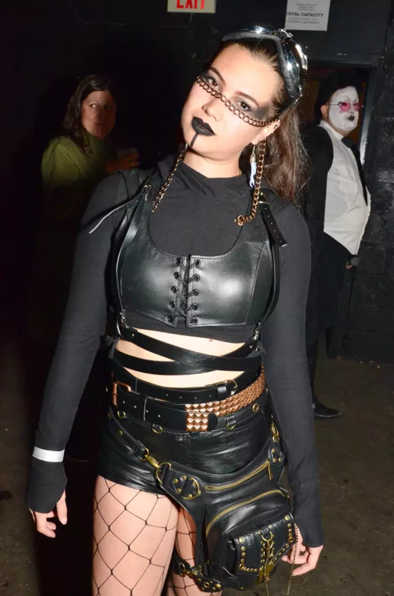 Image: All the apocalyptic cosplayers we saw at the 'Mad Max'-themed party at Tangent Gallery