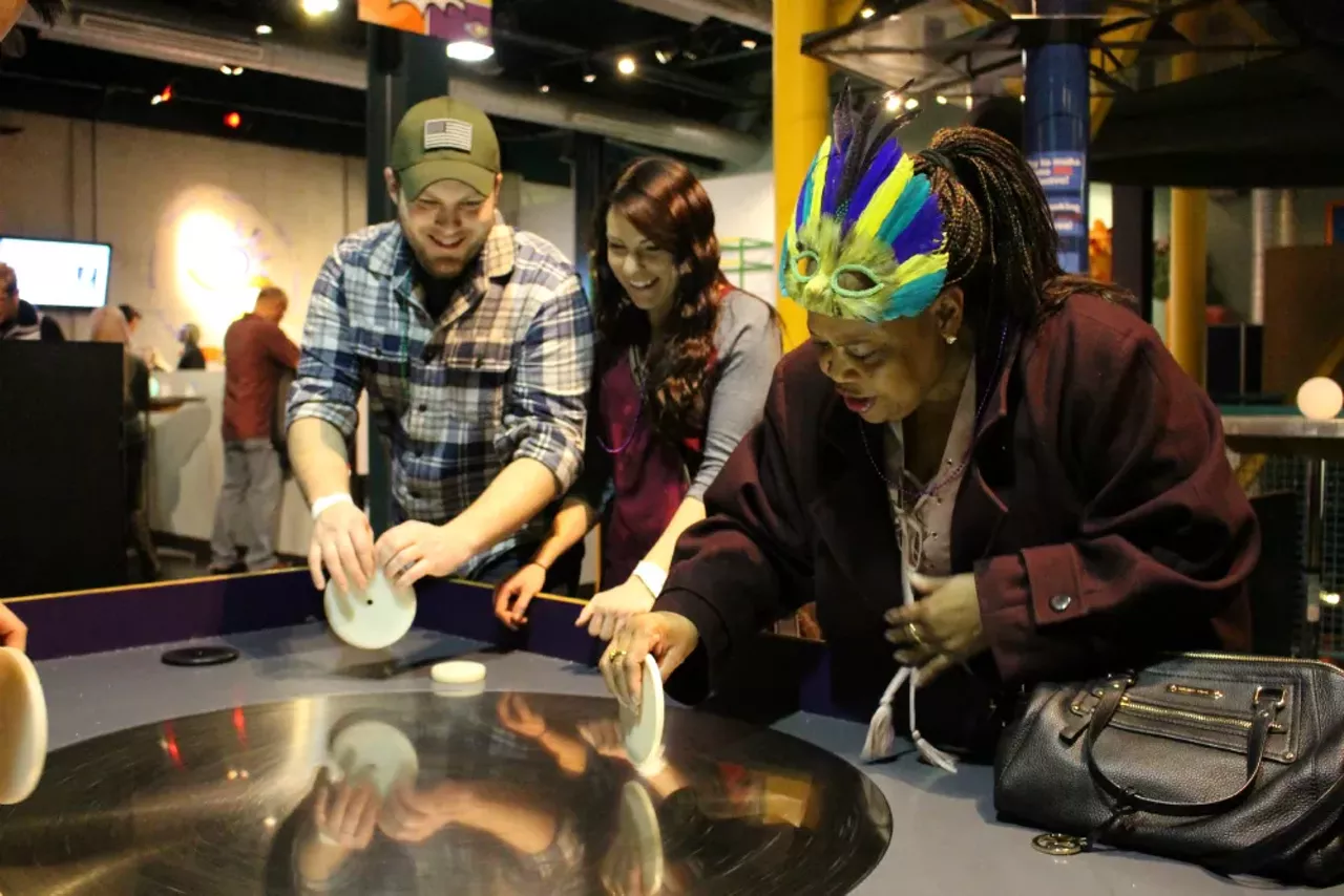 Image: All the beautiful nerds (and fire breathers) we saw @ the Michigan Science Center &#151; After Dark