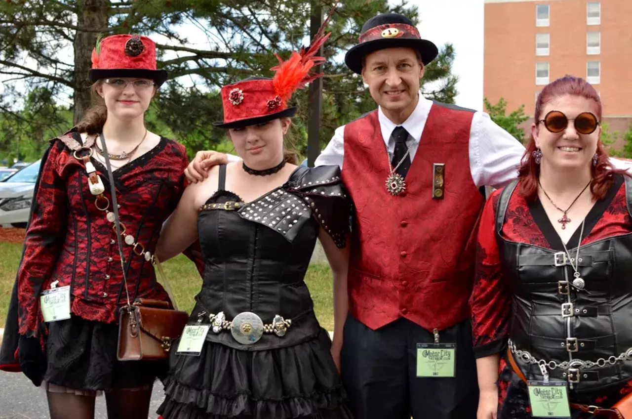 Image: All the beautiful nerds we saw at Motor City Steam Con