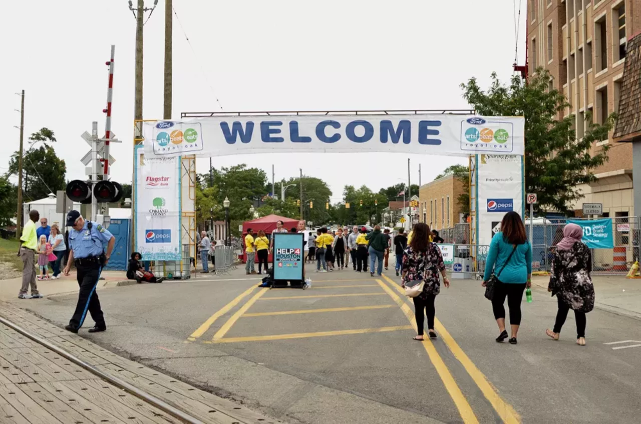Image: All the beautiful people we saw at Arts, Beats, & Eats
