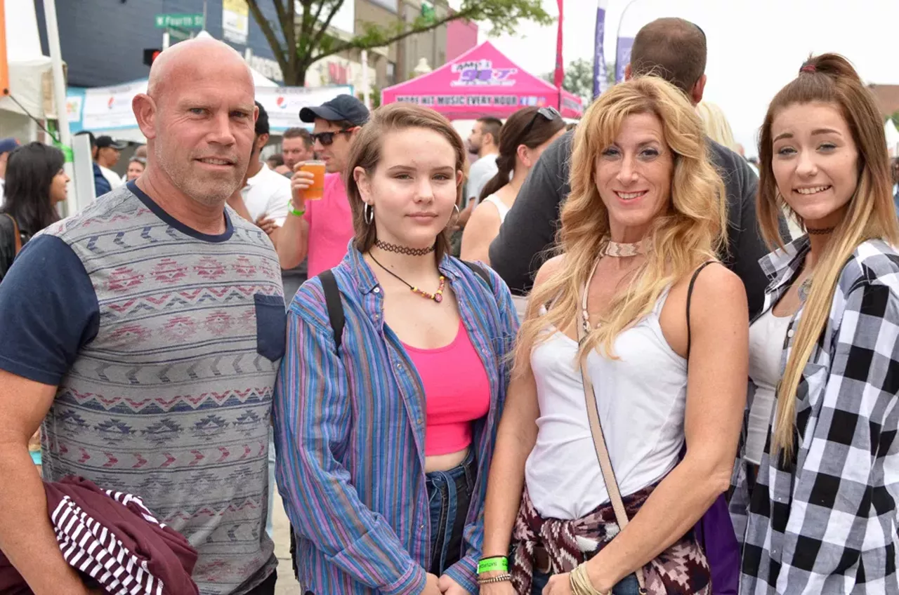 Image: All the beautiful people we saw at Arts, Beats, & Eats