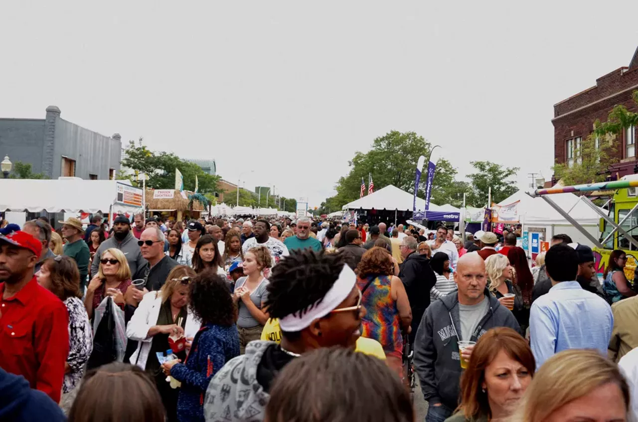 Image: All the beautiful people we saw at Arts, Beats, & Eats