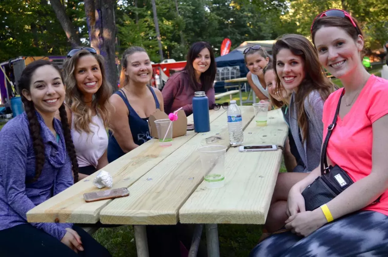 Image: All the beautiful people we saw at Barefoot and Free Yoga @ Proud Lake