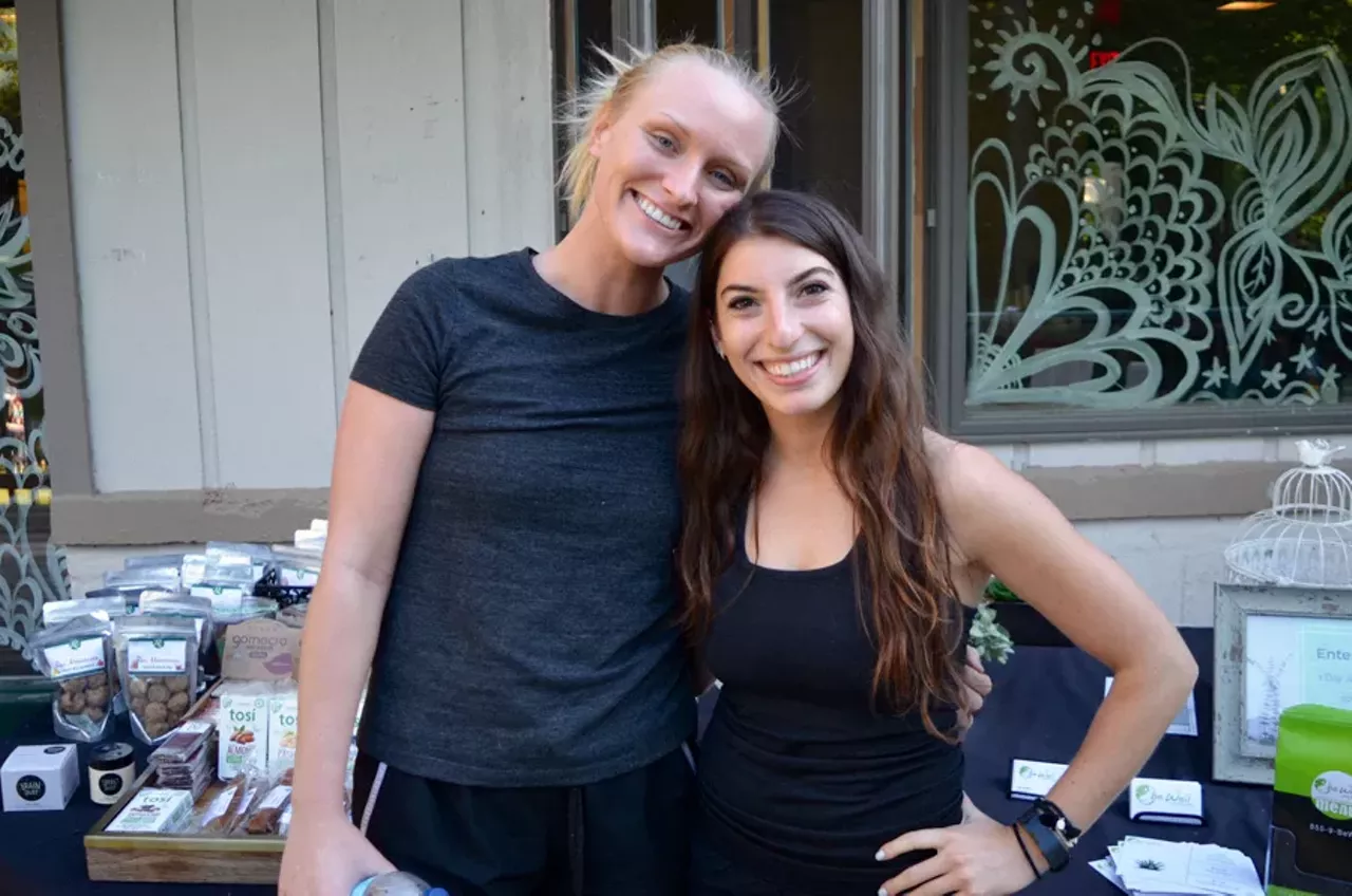 Image: All the beautiful people we saw at Barefoot and Free Yoga @ Proud Lake