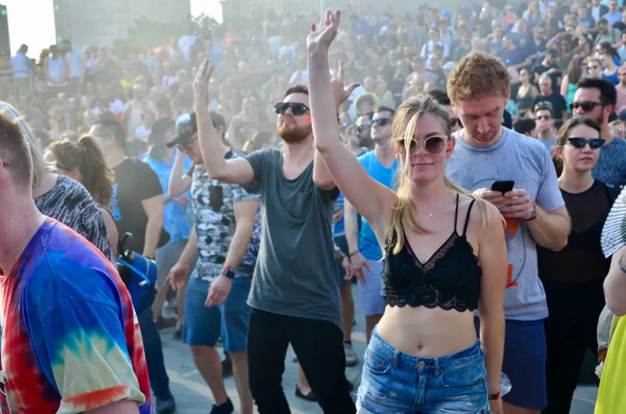 Image: All the beautiful people we saw at day 1 of Movement