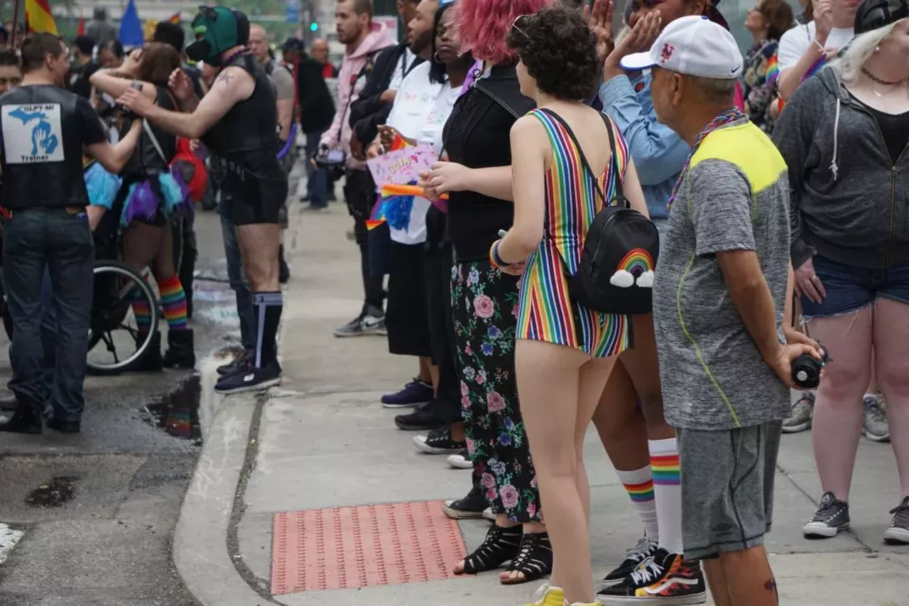 Image: All the beautiful people we saw at day 2 of Motor City Pride