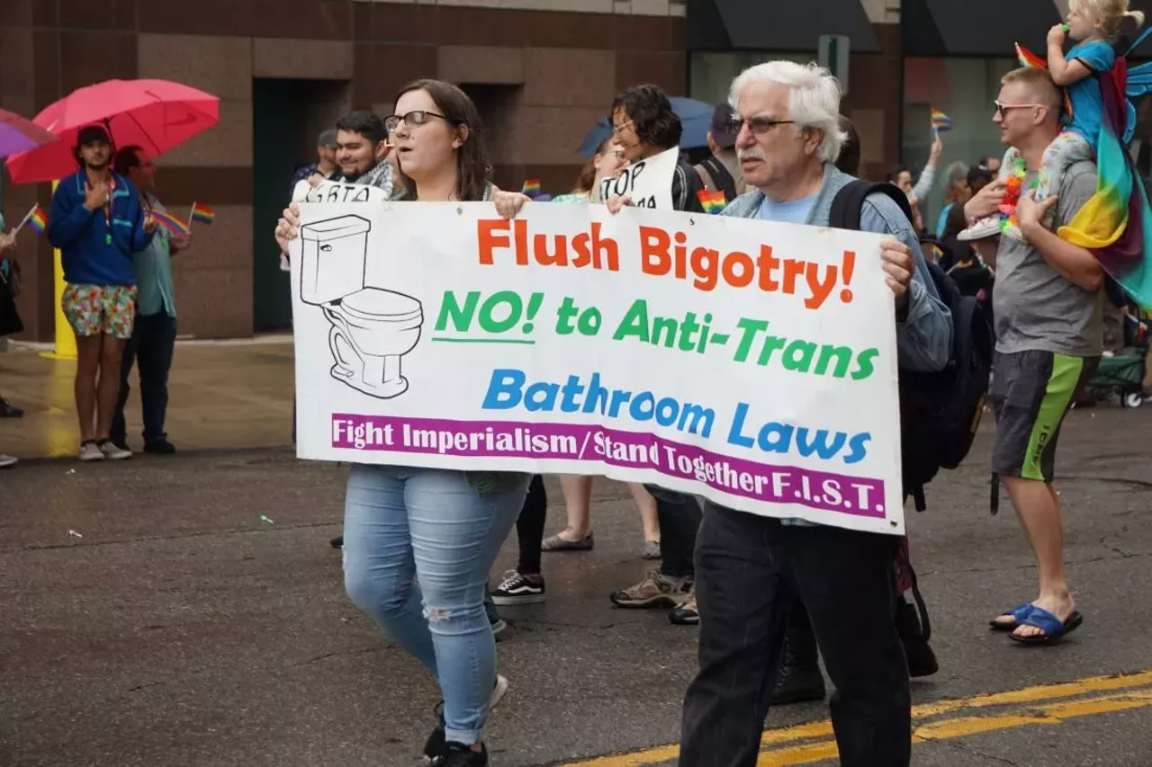 Image: All the beautiful people we saw at day 2 of Motor City Pride