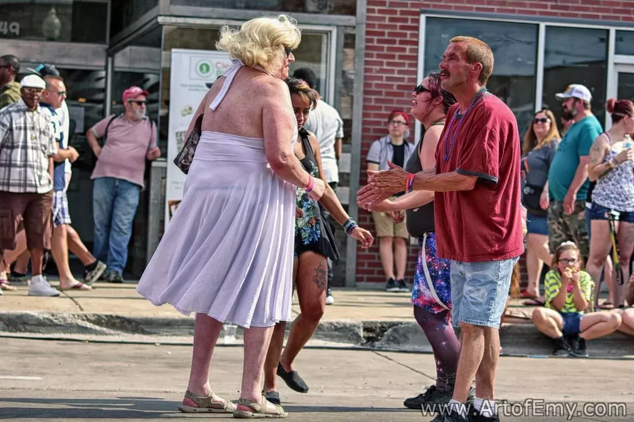 Image: All the beautiful people we saw at Ferndale Pride