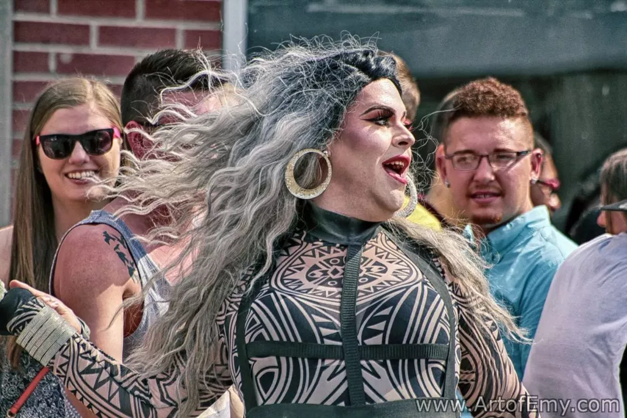Image: All the beautiful people we saw at Ferndale Pride