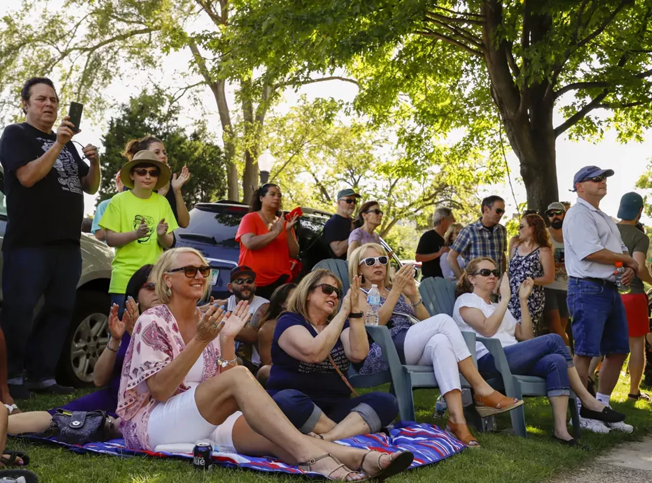 Image: All the beautiful people we saw at Ferndale's Front Porch fest