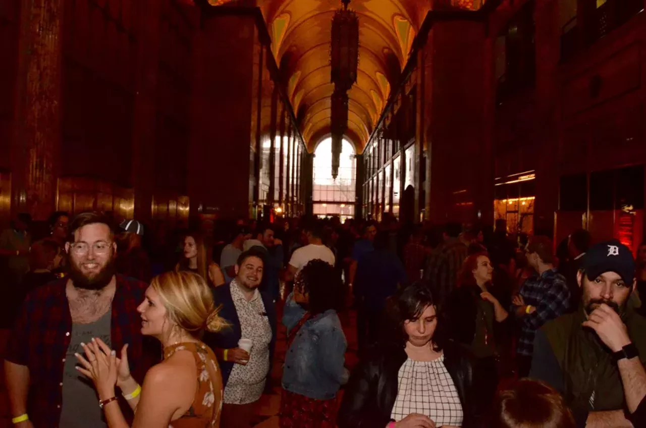 Image: All the beautiful people we saw at Flint Eastwood's record release party @ the Fisher Building