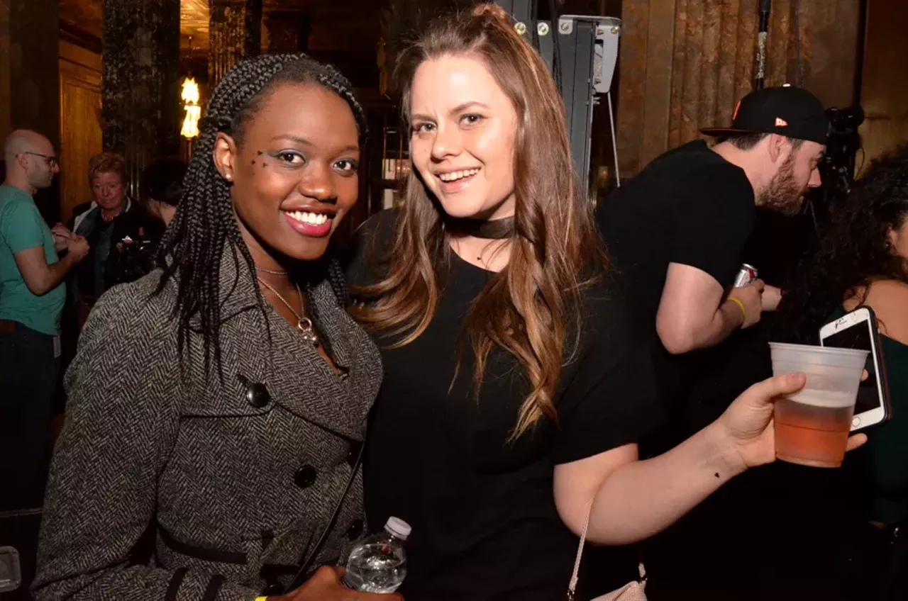 Image: All the beautiful people we saw at Flint Eastwood's record release party @ the Fisher Building