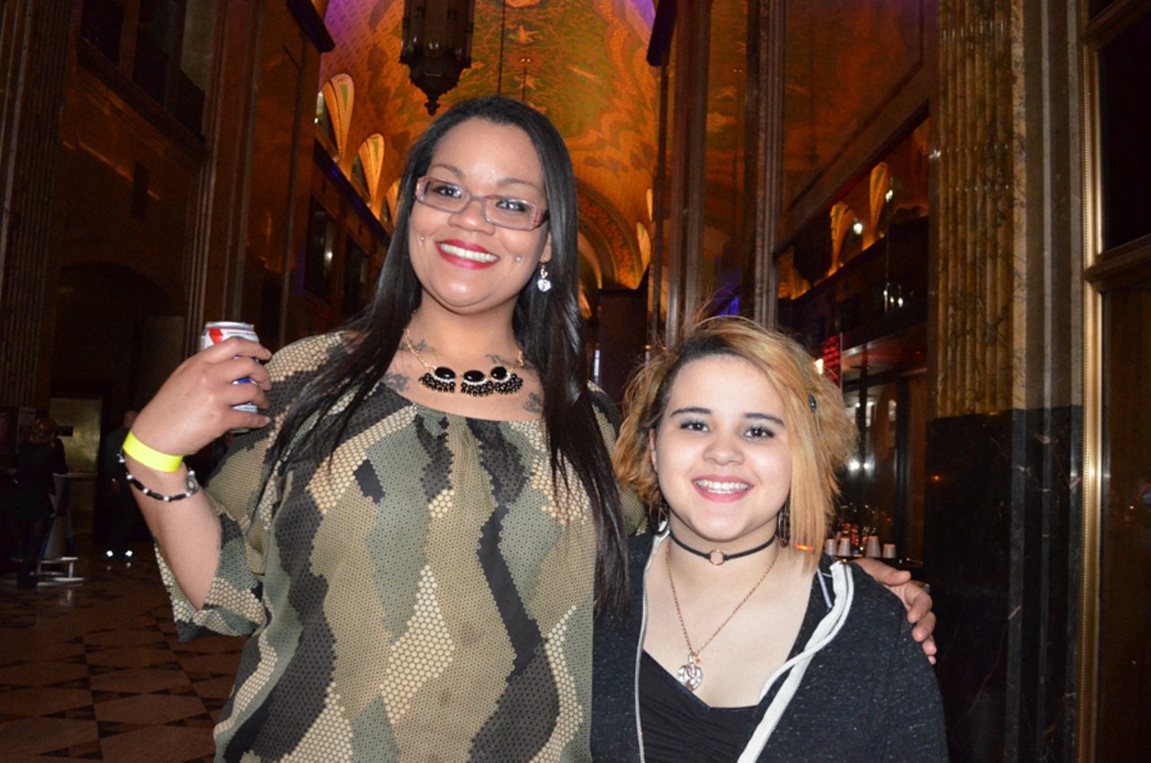All the beautiful people we saw at Flint Eastwood's record release party @ the Fisher Building