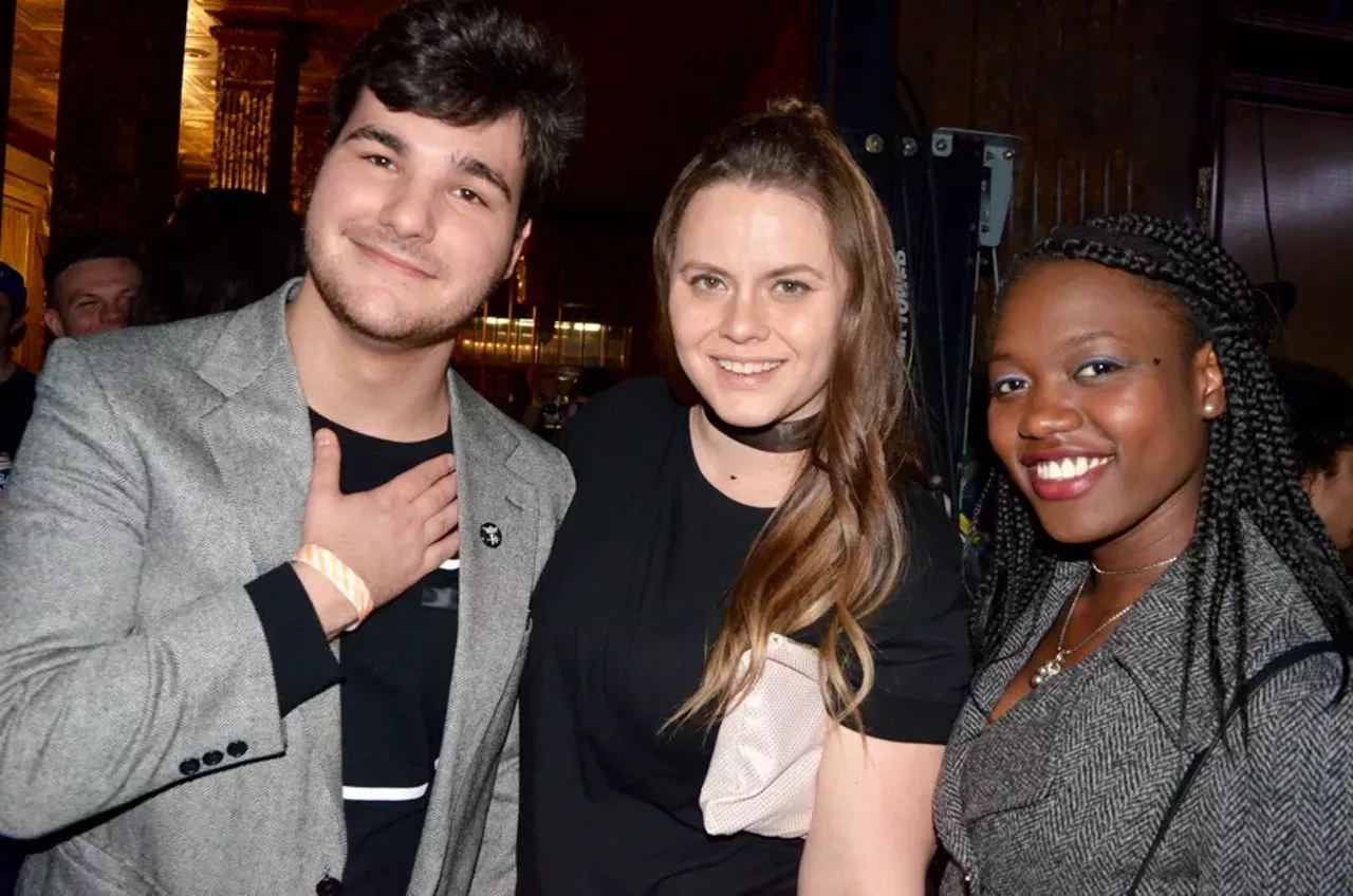 Image: All the beautiful people we saw at Flint Eastwood's record release party @ the Fisher Building