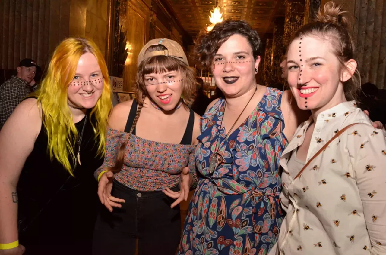 Image: All the beautiful people we saw at Flint Eastwood's record release party @ the Fisher Building