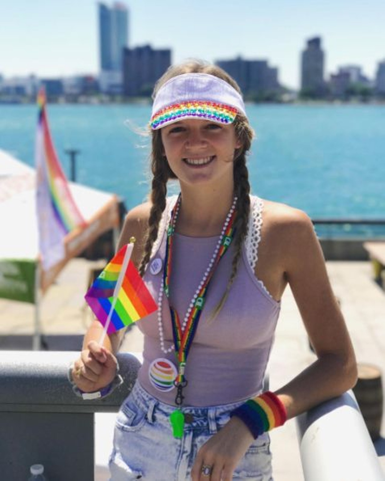 All the beautiful people we saw at Motor City Pride