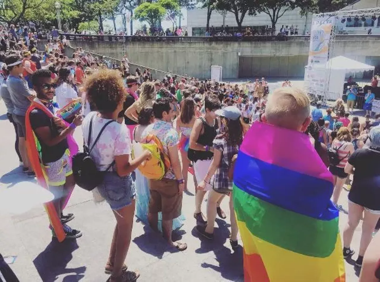 Image: All the beautiful people we saw at Motor City Pride
