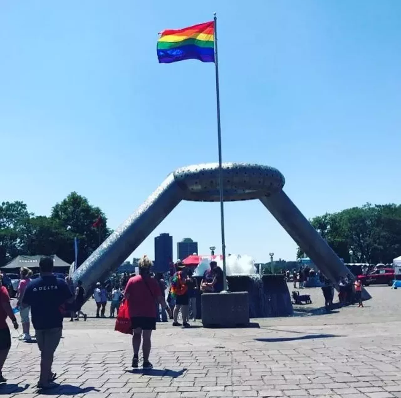 Image: All the beautiful people we saw at Motor City Pride