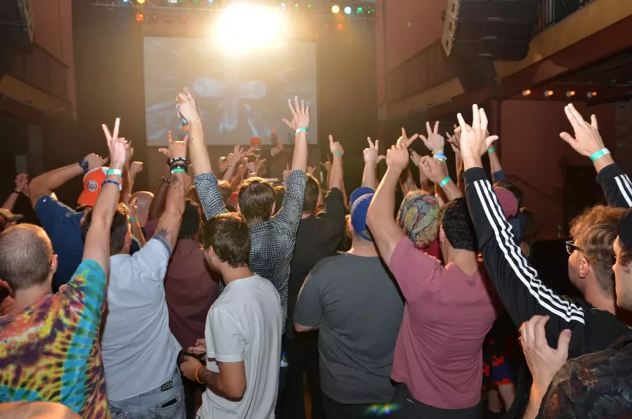 Image: All the beautiful people we saw at the Crystal Method show at the Crofoot Ballroom