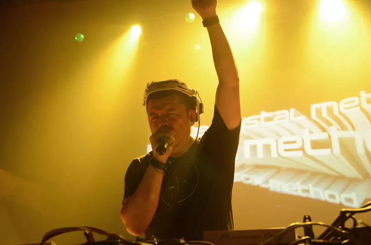 Image: All the beautiful people we saw at the Crystal Method show at the Crofoot Ballroom