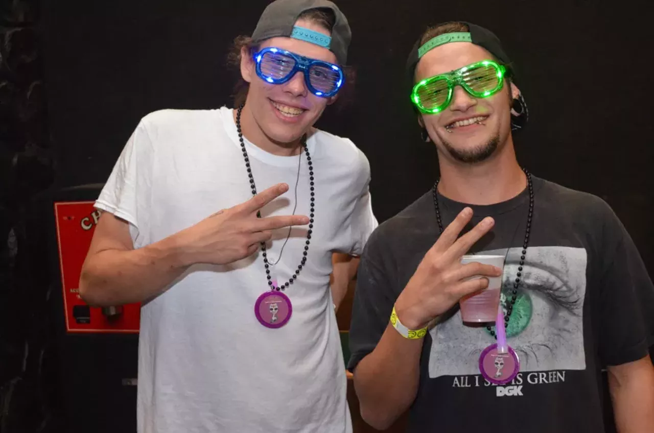 Image: All the beautiful people we saw at the Day of the Dead Kickoff @ Skateland West