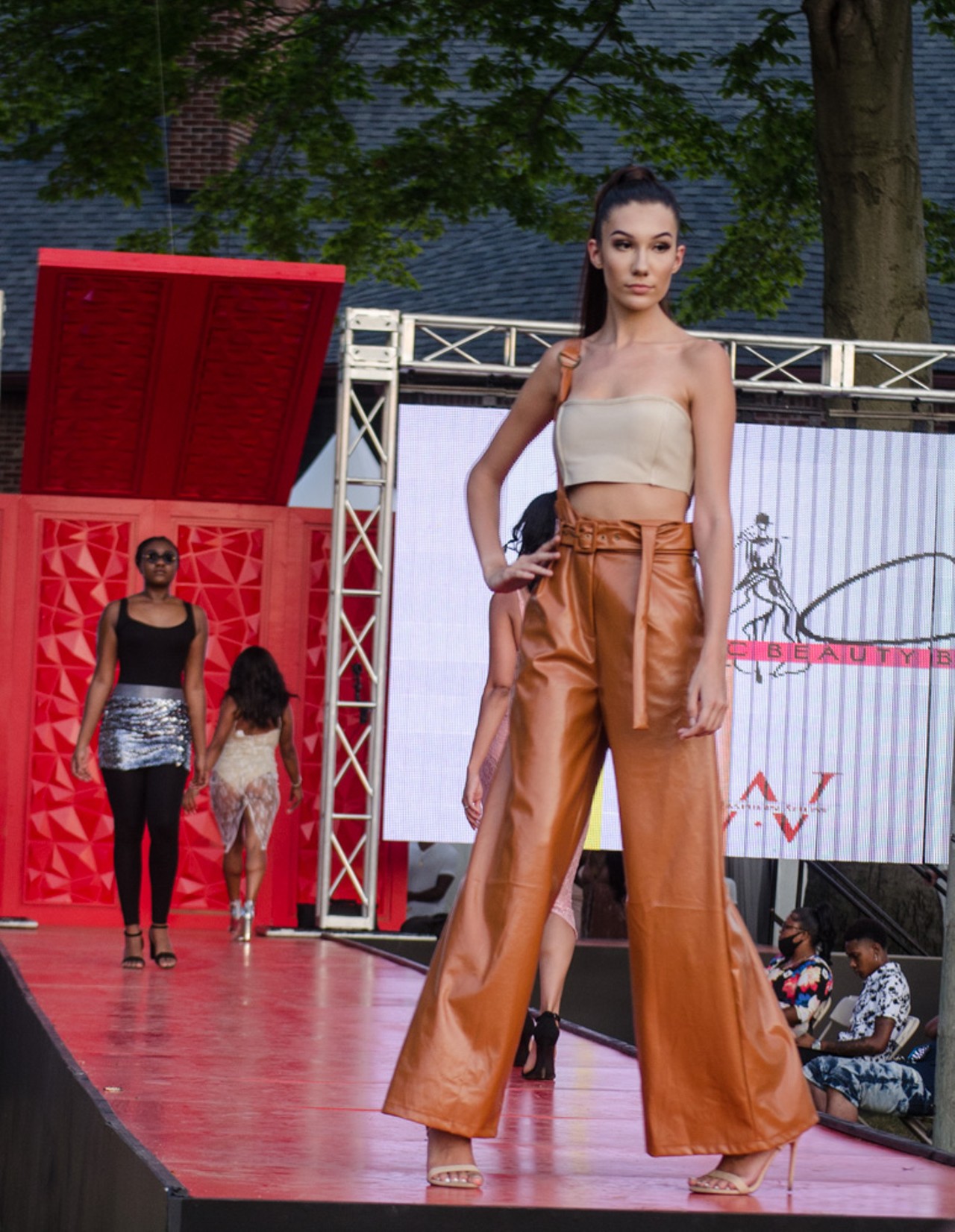All the beautiful people we saw at the Walk Fashion Show in Detroit