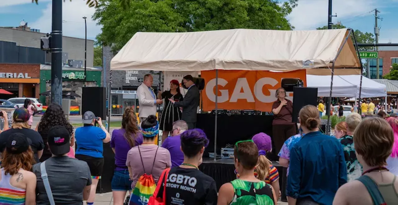 Image: All the beautiful people we saw celebrating at Ferndale Pride