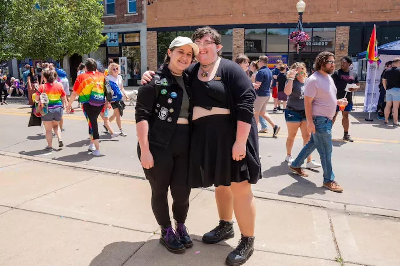 Image: All the beautiful people we saw celebrating at Ferndale Pride