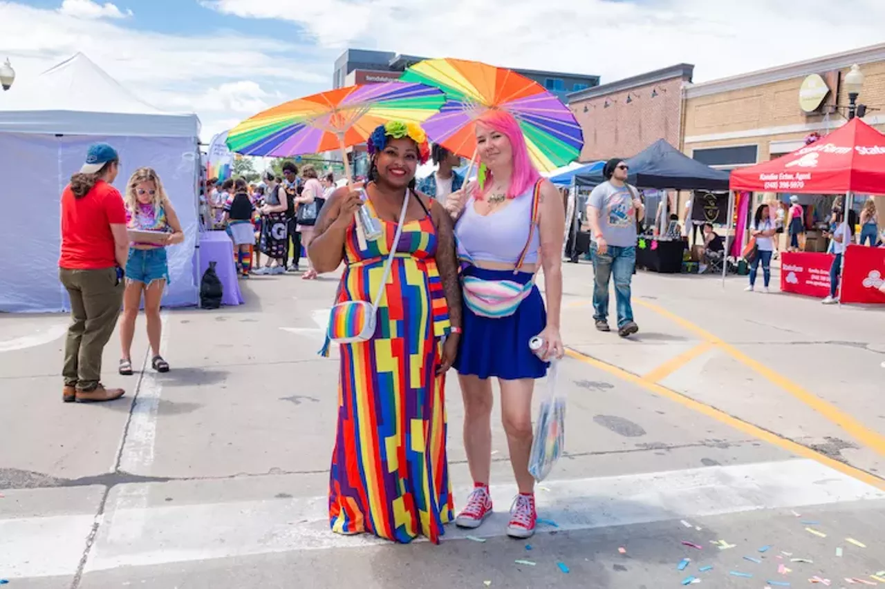 Image: All the beautiful people we saw celebrating at Ferndale Pride