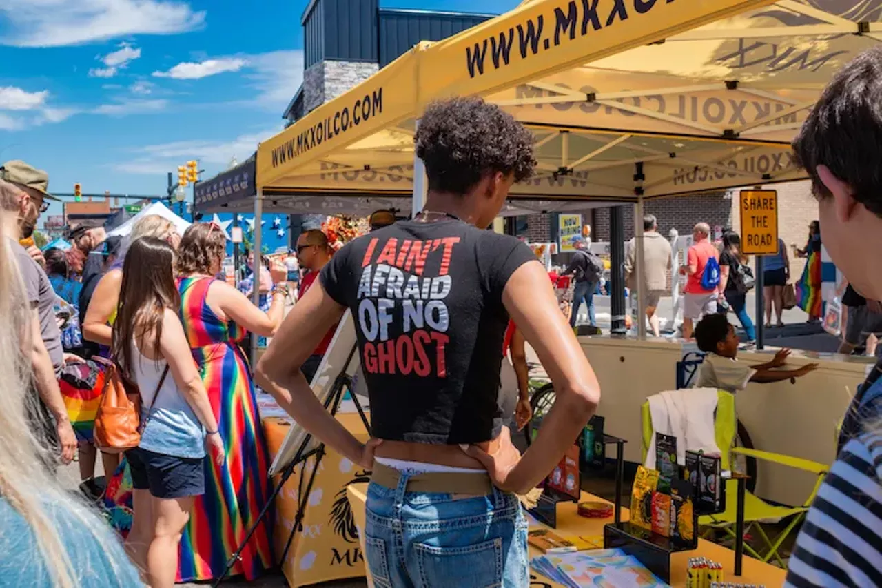 Image: All the beautiful people we saw celebrating at Ferndale Pride