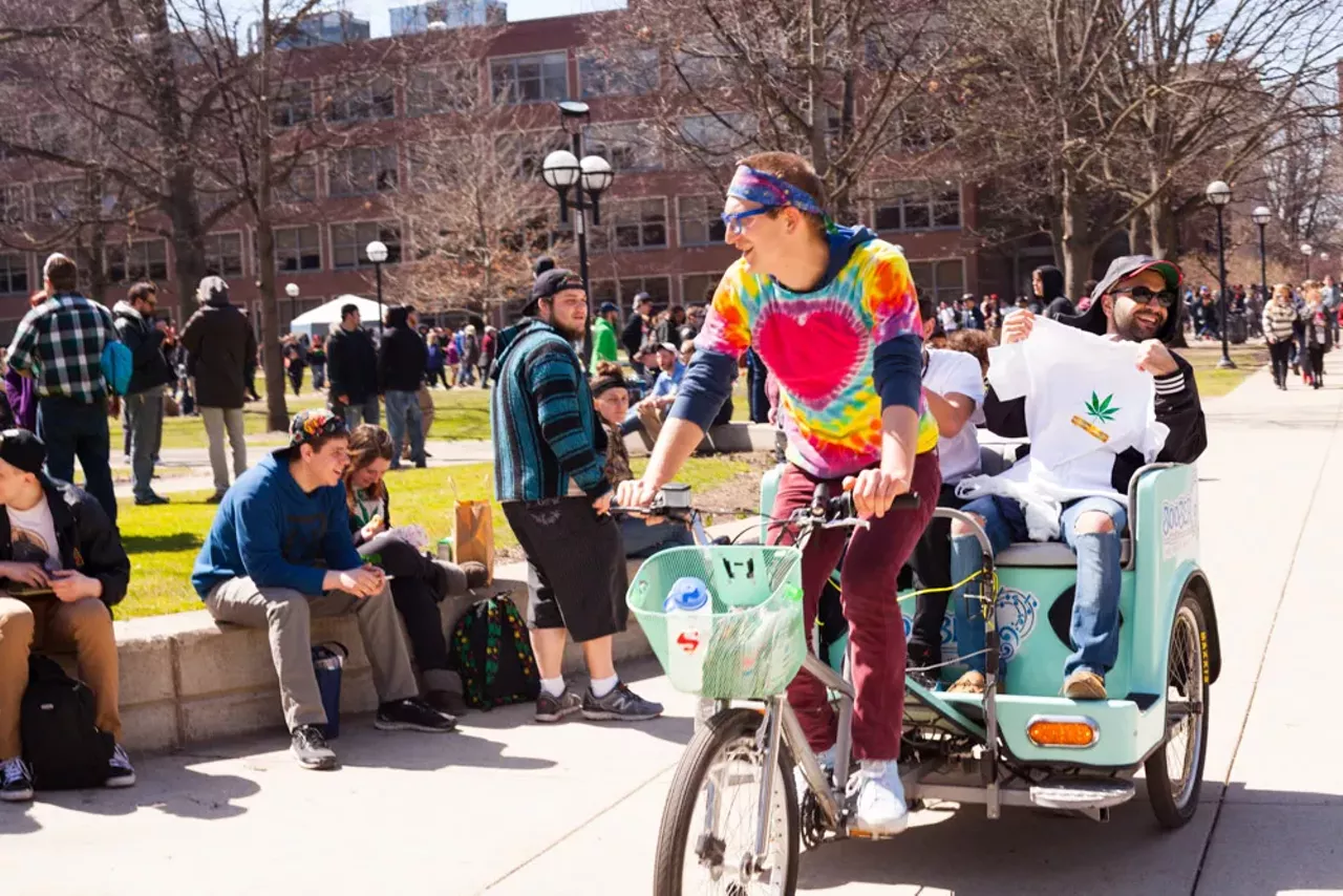 Image: All the beautiful stoners we saw at Hash Bash 2017