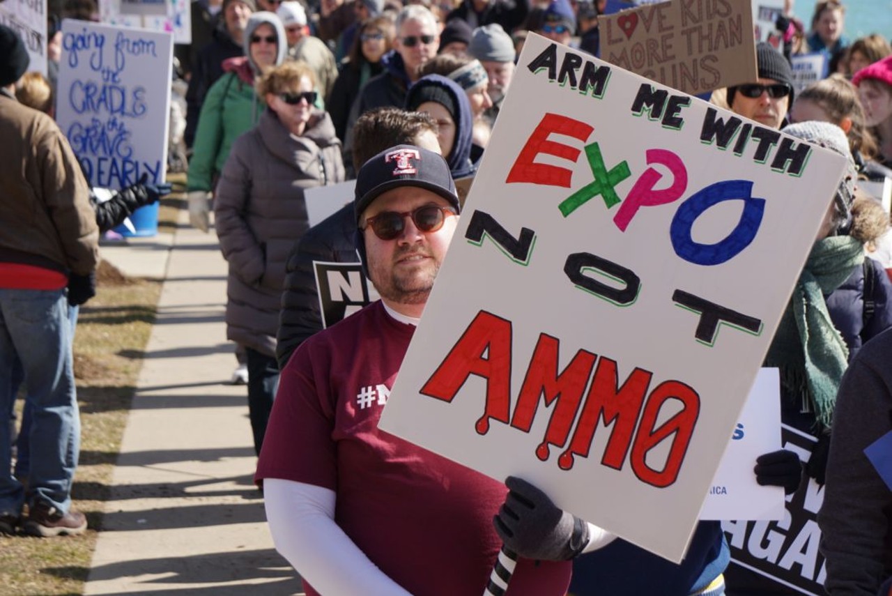 All the best signs we saw at March for our Lives in downtown Detroit