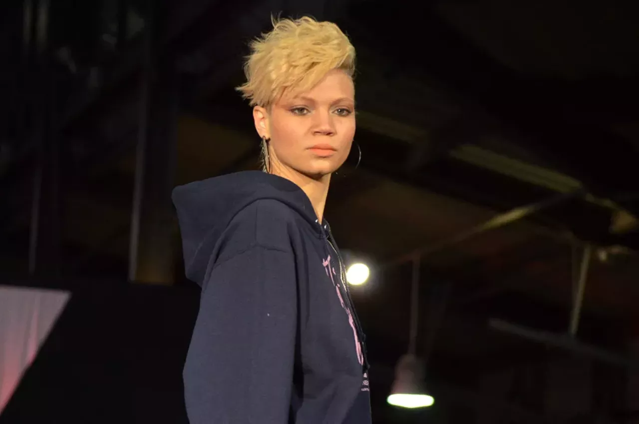 Image: All the chic people we saw at WALK fashion show in Eastern Market