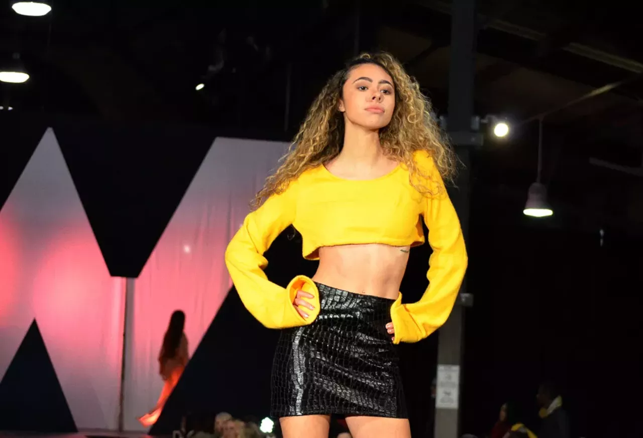 Image: All the chic people we saw at WALK fashion show in Eastern Market