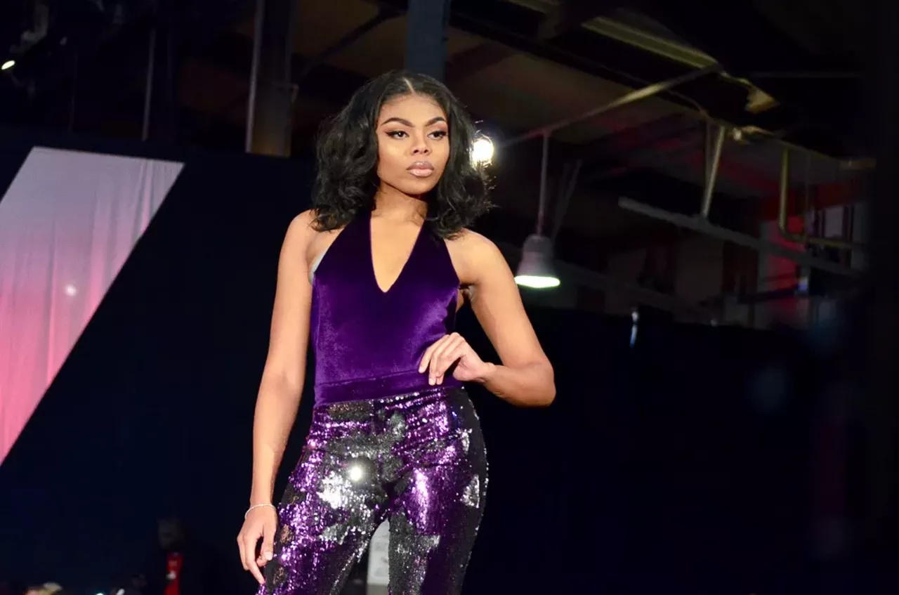 Image: All the chic people we saw at WALK fashion show in Eastern Market