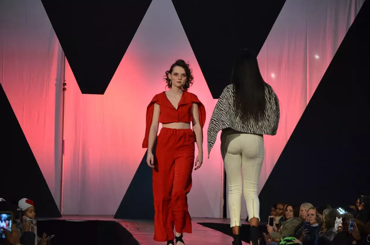 Image: All the chic people we saw at WALK fashion show in Eastern Market