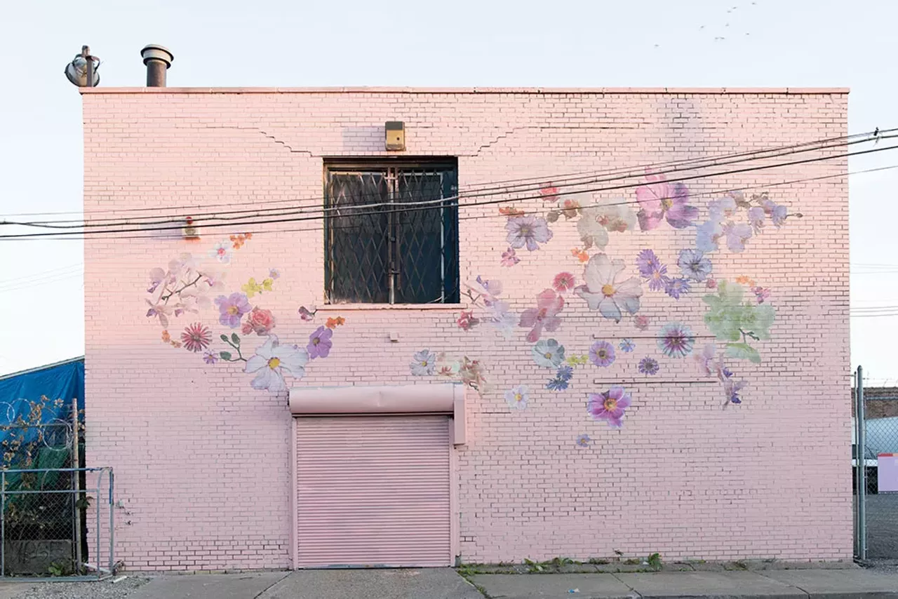 Image: All the completed murals from Murals in the Market 2017