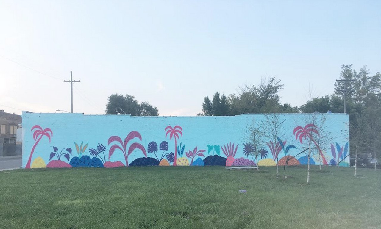 All the completed murals from Murals in the Market 2017