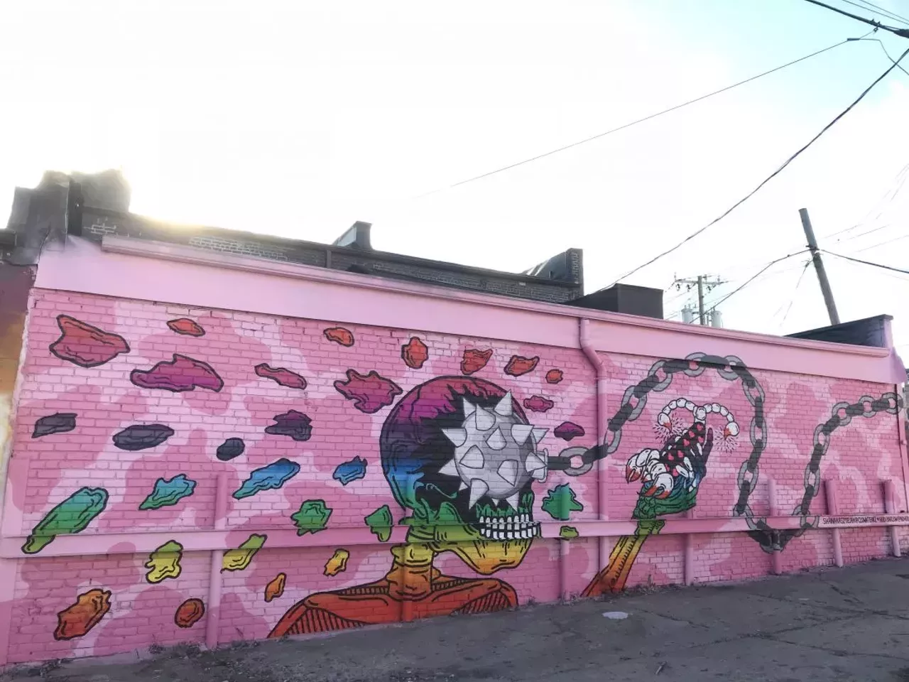 Image: All the completed murals from Murals in the Market 2017
