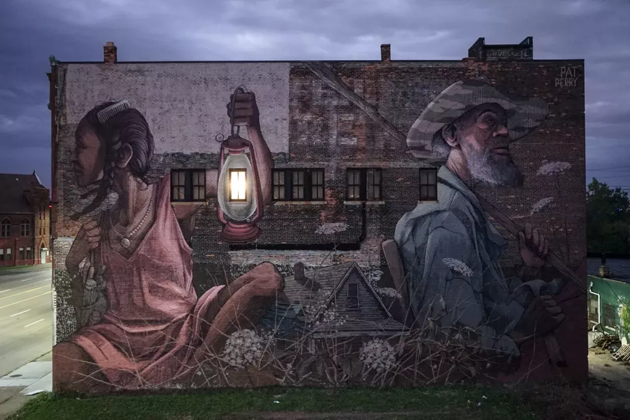 Image: All the completed murals from Murals in the Market 2017