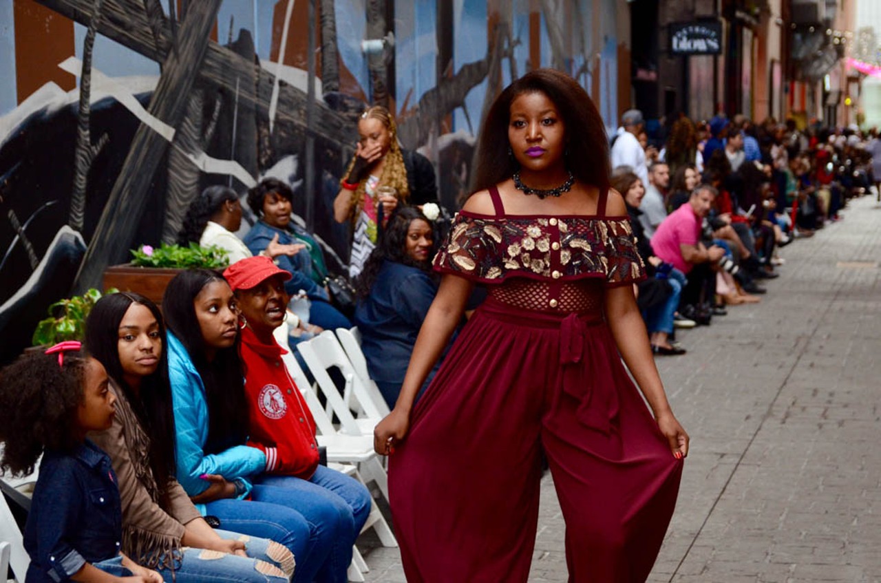 All the cool models and outfits we saw at The Social Runway in Belt Alley