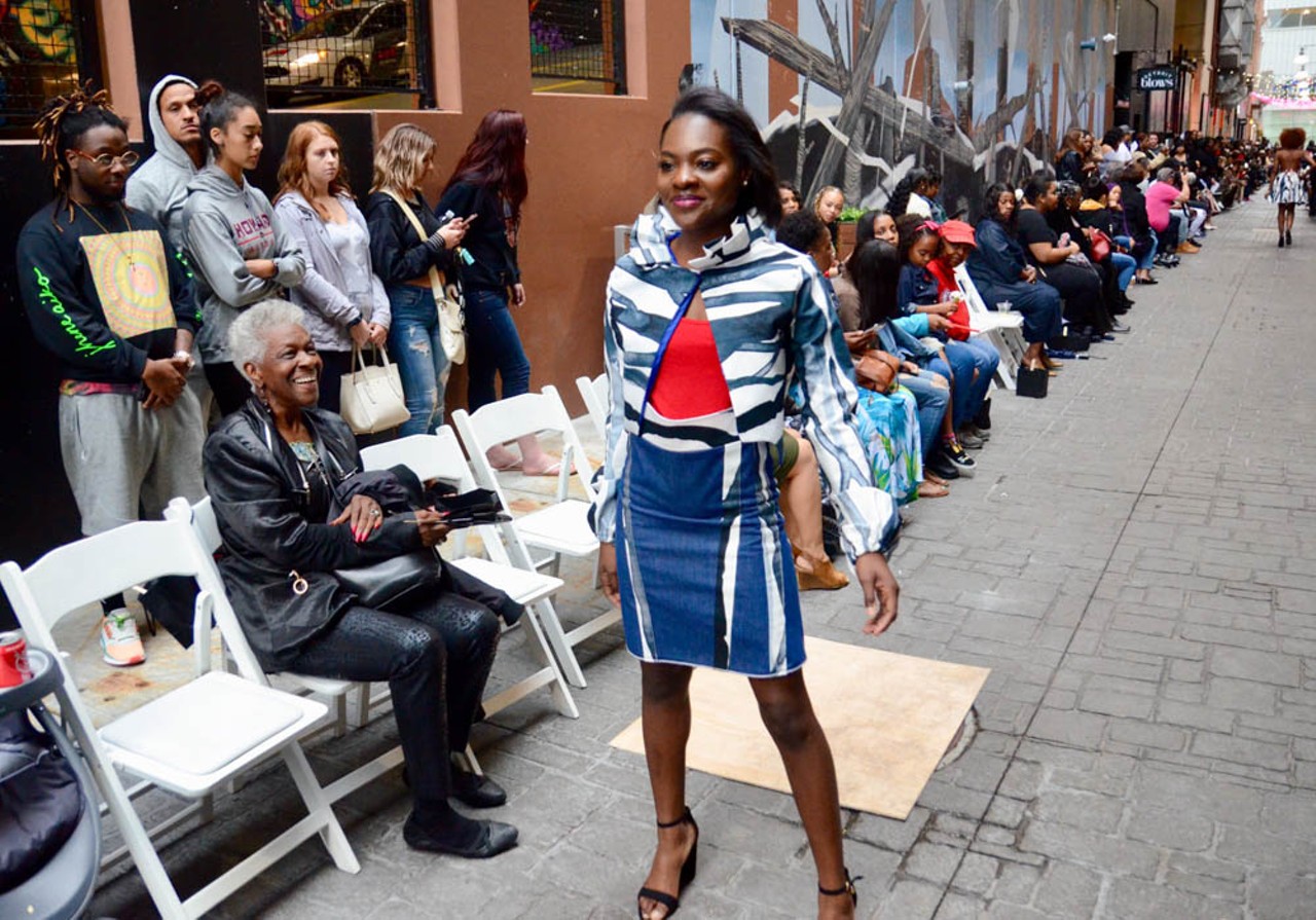 All the cool models and outfits we saw at The Social Runway in Belt Alley