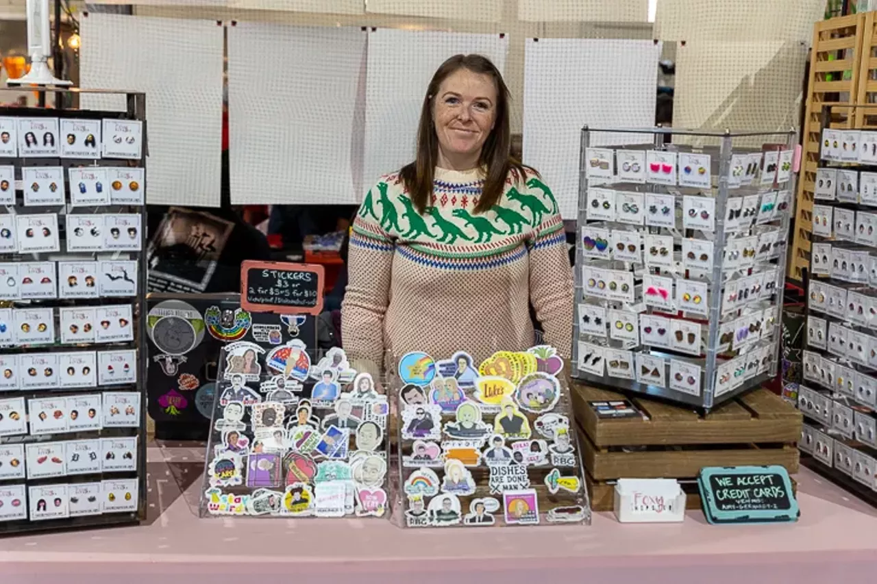Image: All the crafty people we saw at the Detroit Urban Craft Fair