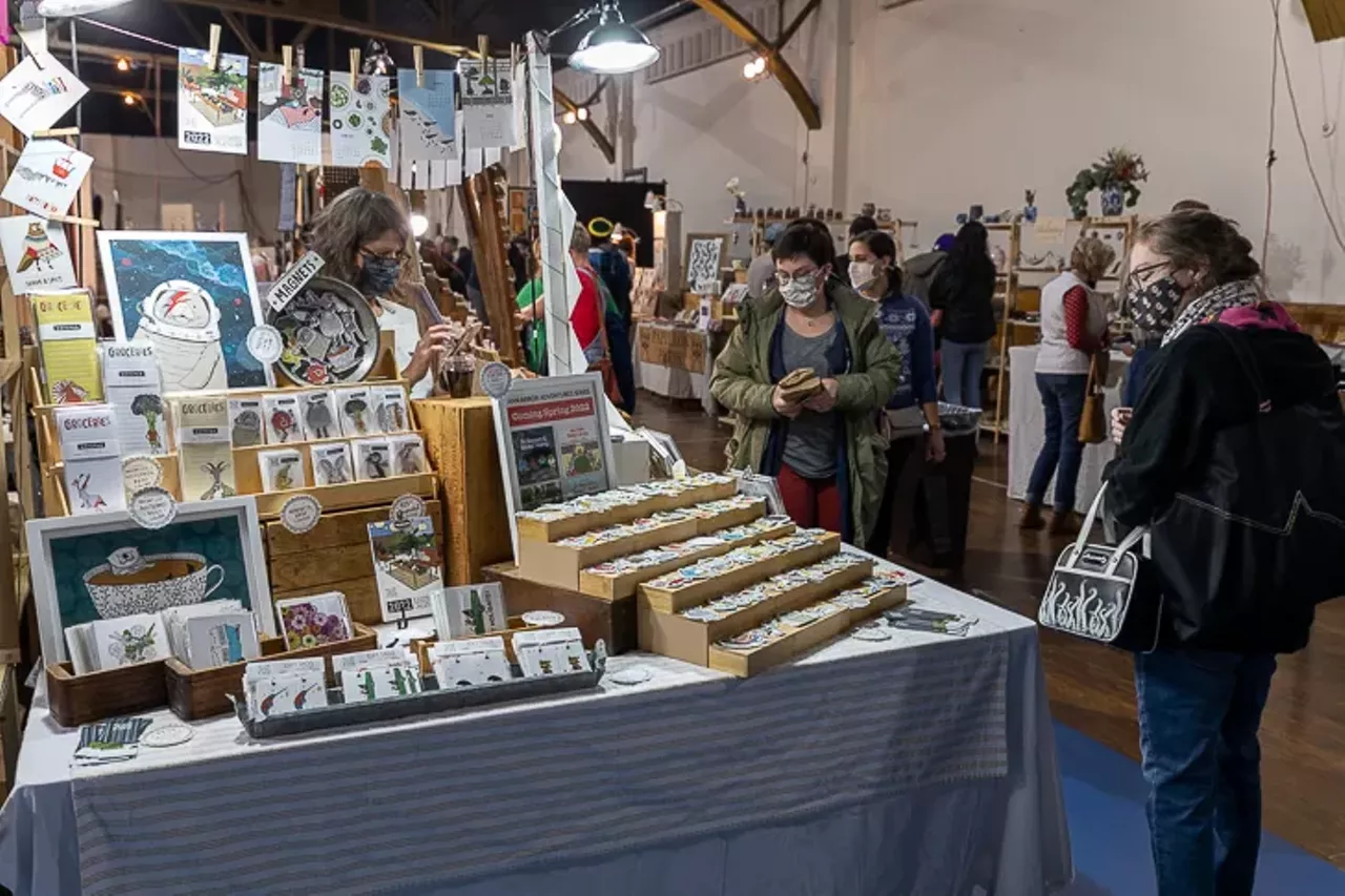 Image: All the crafty people we saw at the Detroit Urban Craft Fair